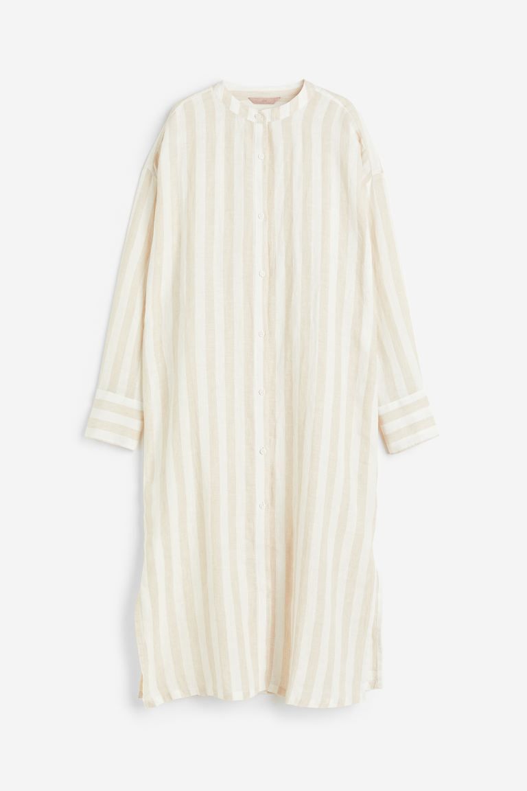 Linen-blend Nightgown | H&M (US)