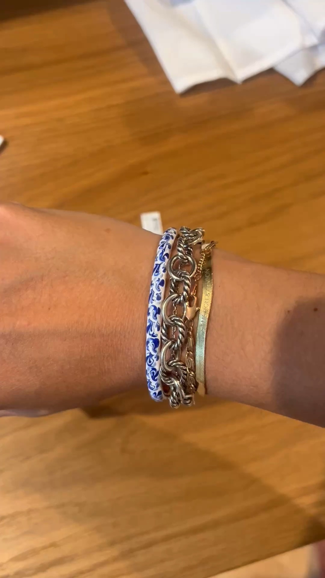 Ana Luisa jewlery is my favorite! Doesn’t tarnish and can be worn in the shower !
