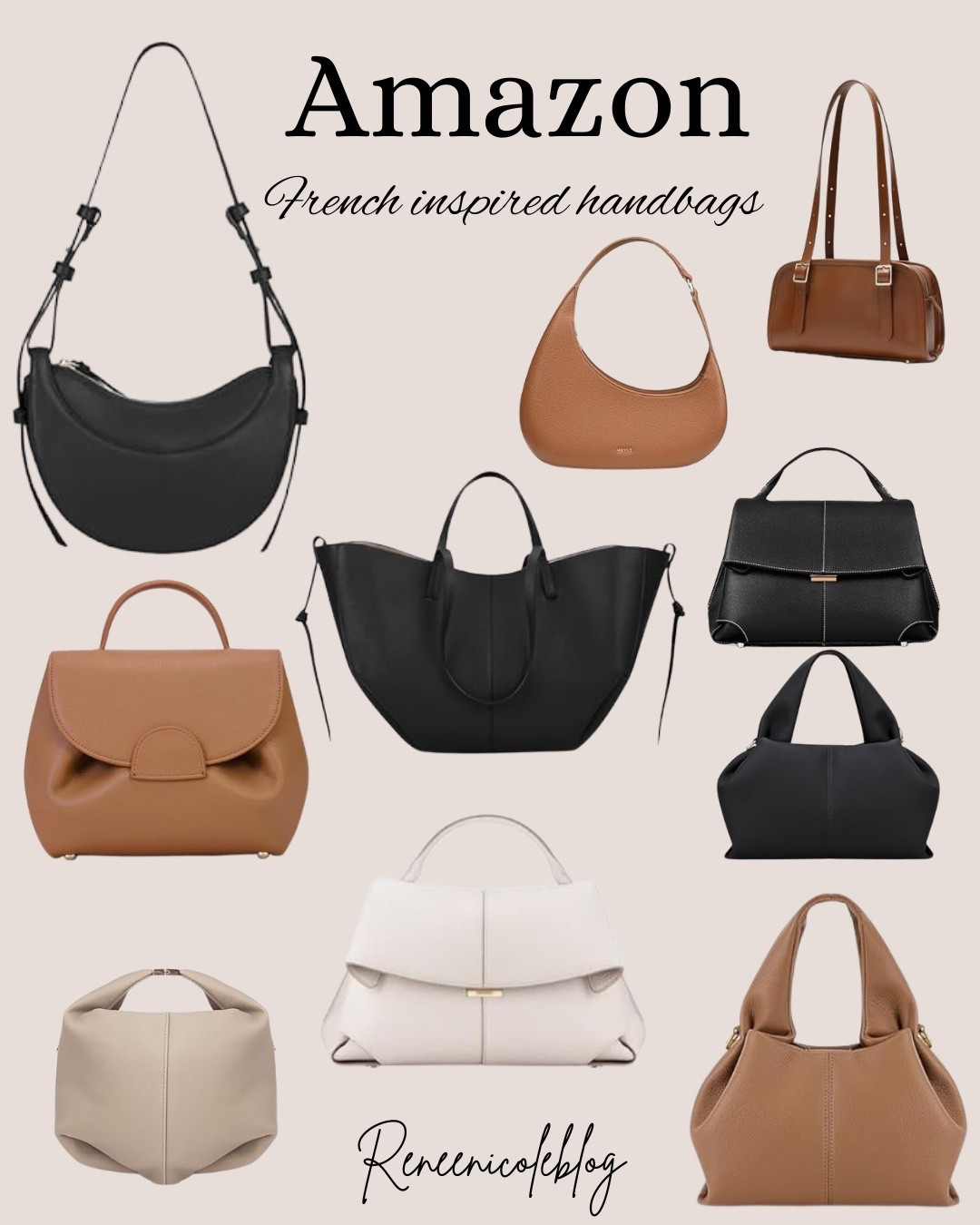 Amazon French inspired bags- if you have ever wanted a French bag but not the price tags or don’t have time to go to France- here are some great options that are available with no tariffs lol

#LTKSeasonal #LTKItBag #LTKFindsUnder50