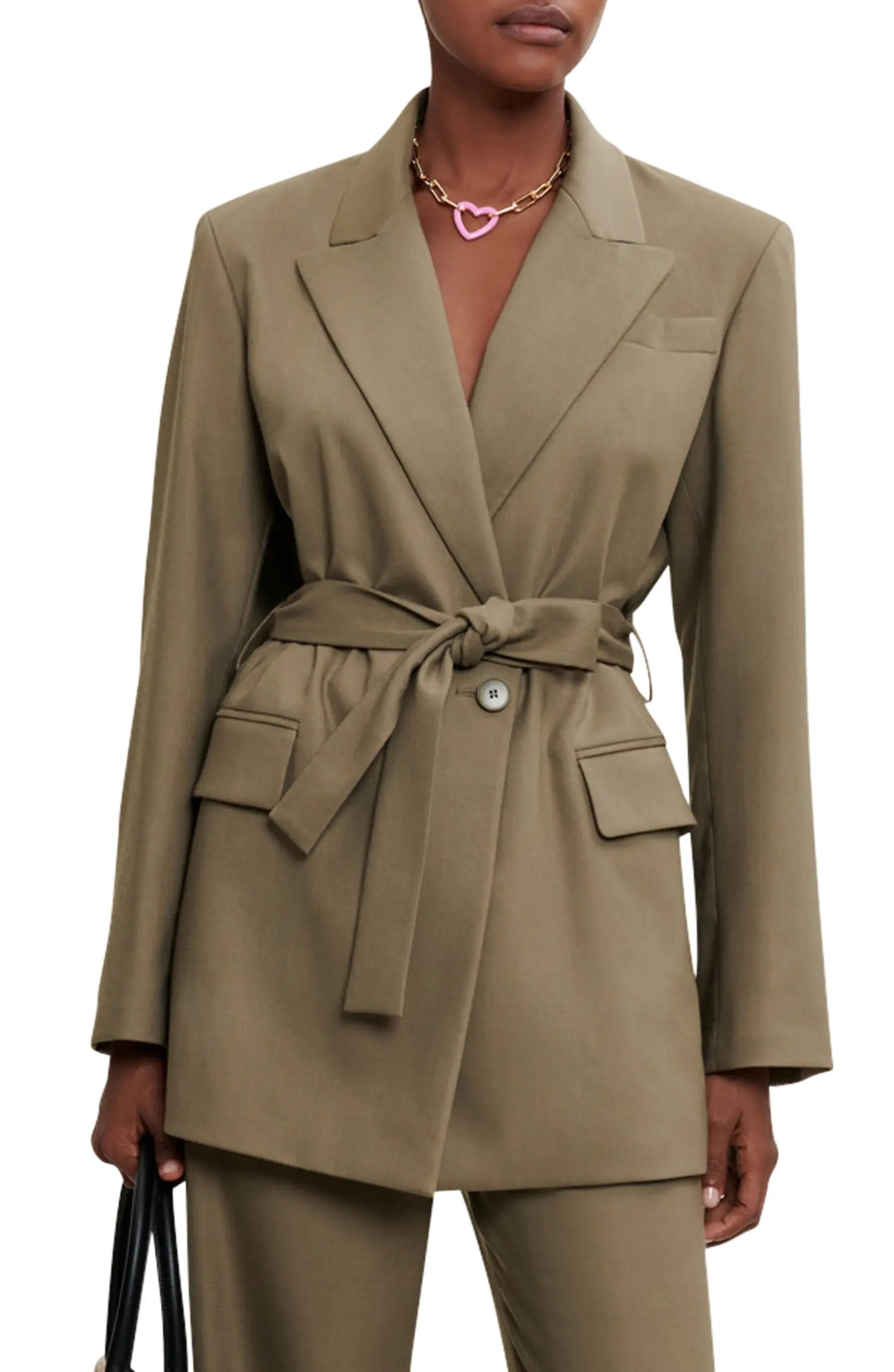 maje Vie Belted Blazer | Nordstrom | Nordstrom