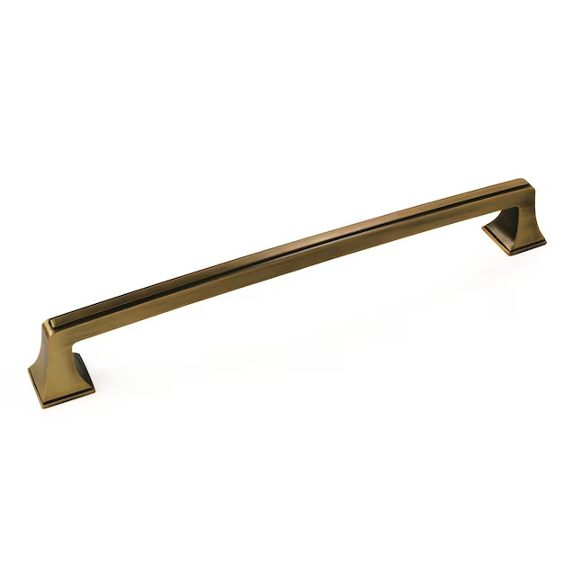 Amerock Mulholland 12-in , 305mm Center to Center Gilded Bronze Arch Handle For Use on Appliances... | Lowe's