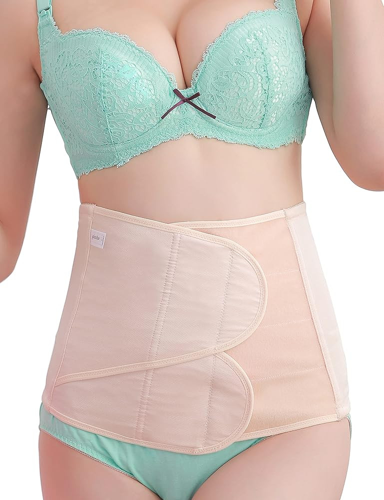 C Section Postpartum Belly Band Girdle Wrap Abdominal Binder C-section Recovery Belt | Amazon (US)