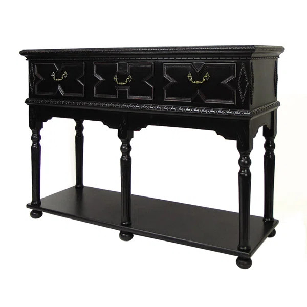 Yorba 52'' Solid Wood Console Table | Wayfair North America
