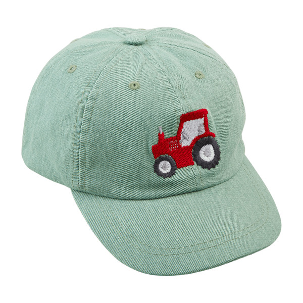 Tractor Embroidered Toddler Hat | Mud Pie