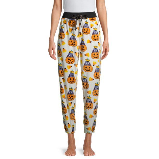 Disney Women's and Women's Plus Eeyore Plush Pajama Joggers | Walmart (US)