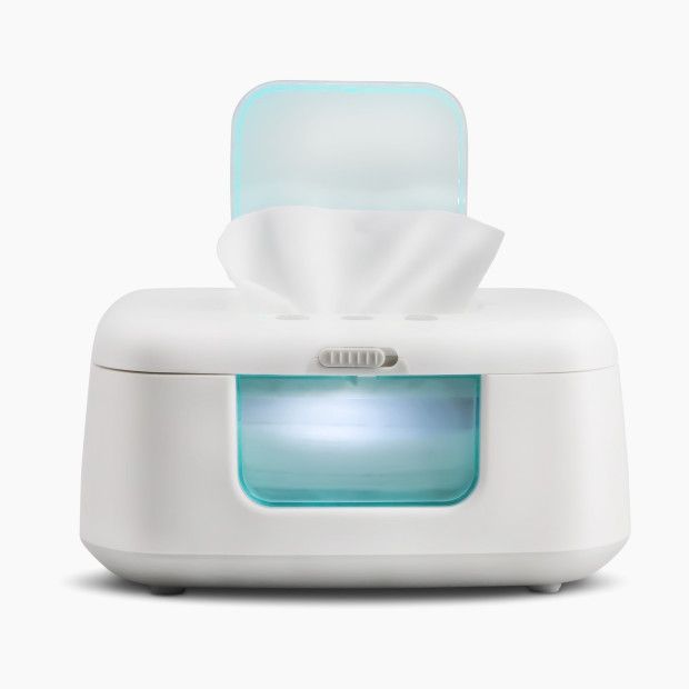 Jool Baby TinyBums Baby Wipe Warmer & Dispenser with LED Changing Light in Aqua Size 9.5"" x 6.5"" x | Babylist
