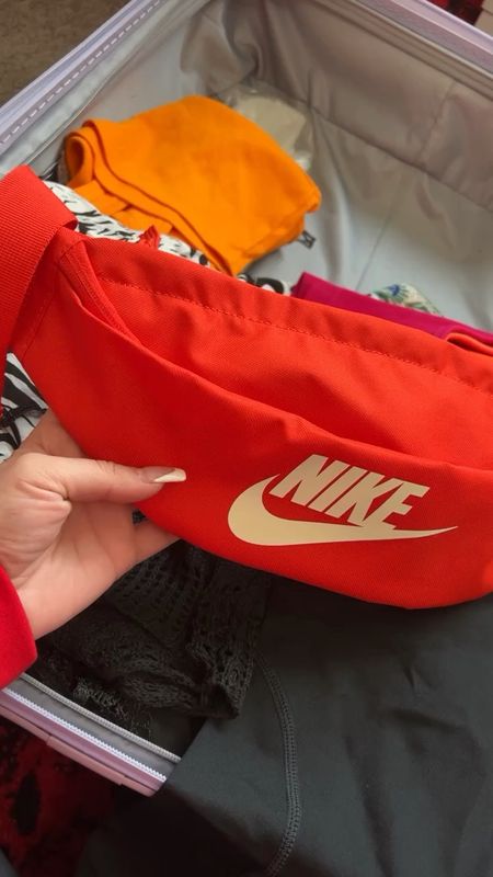 Love love love my new belt bag!! It’s such a stunning orangish reddish color and I just love it! Super lightweight, perfect for exploring or running errands and it comes in multiple colors and is under $30!! #beltbag #bag #fannypack #nike #sportswear #ltkunder50 #ltkunder100

#LTKitbag #LTKstyletip #LTKFind