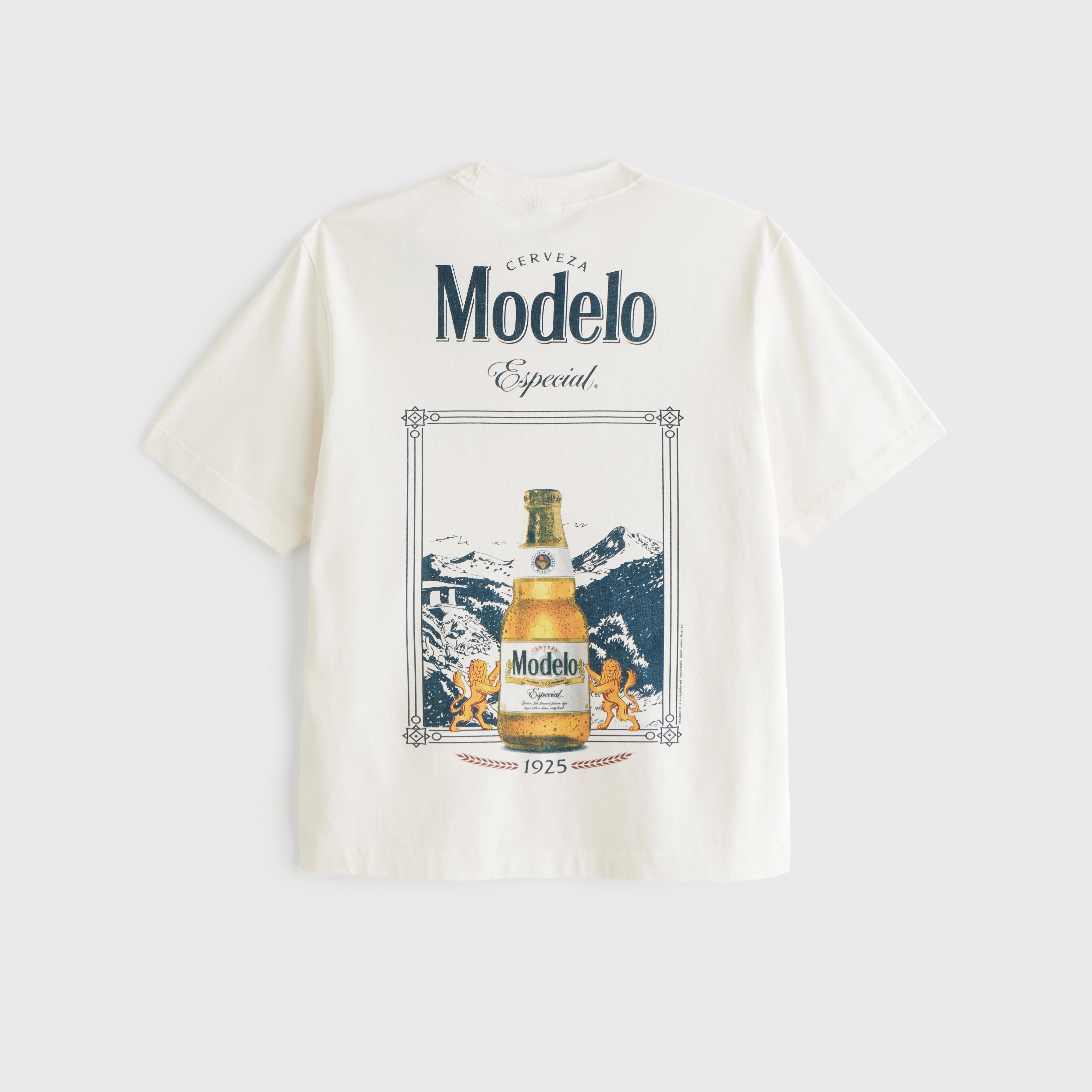 Modelo Graphic Premium Heavyweight 2.0 Tee | Abercrombie & Fitch (US)