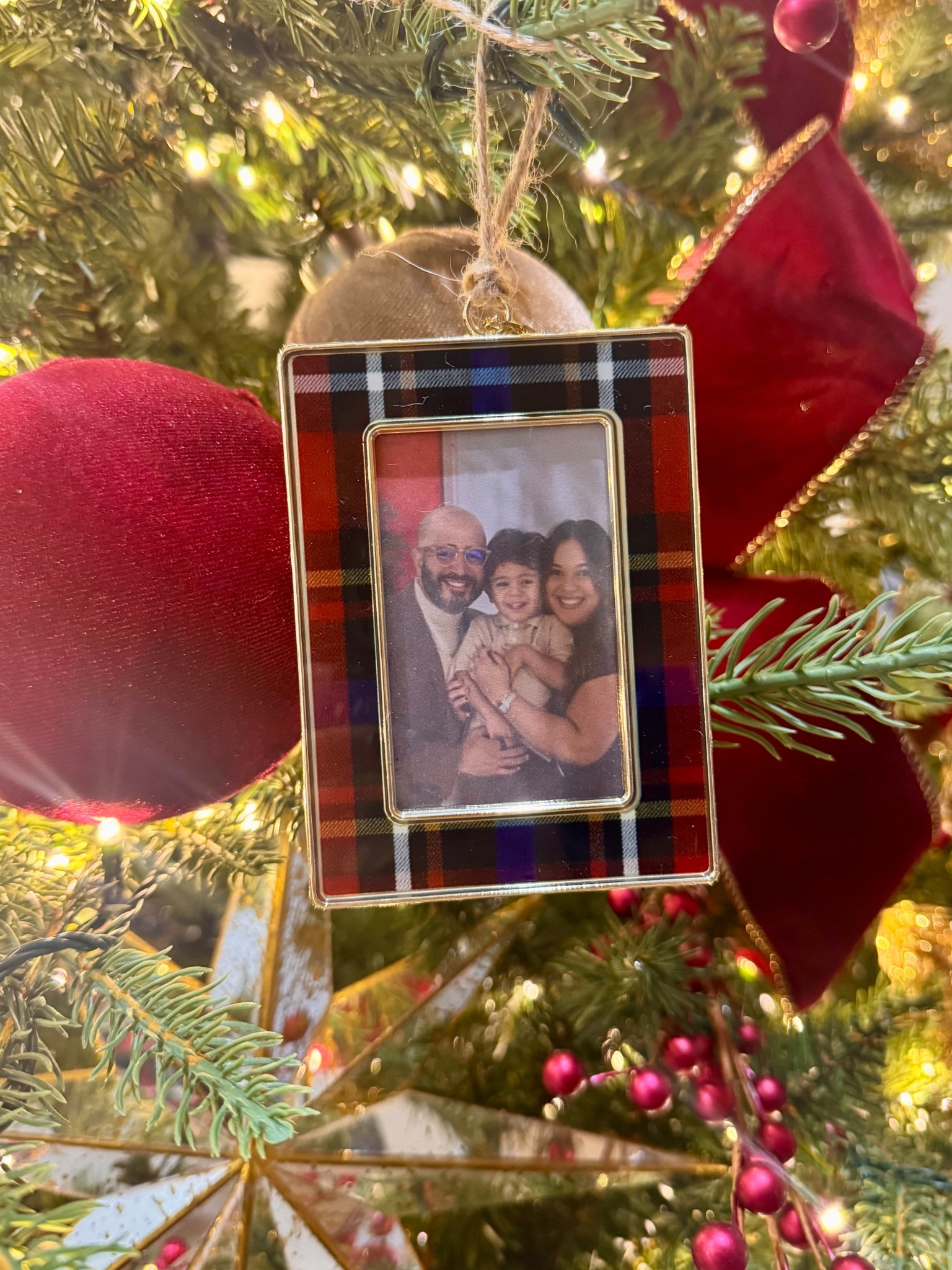 Cutest Christmas Frame Ornament⭐️🎄