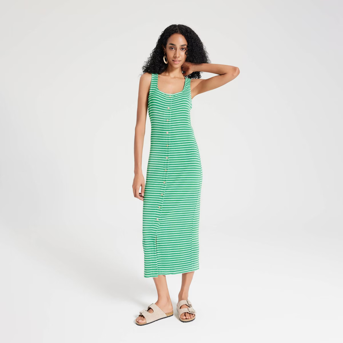 Women's Button-Down Midi Sundress - Universal Thread™ | Target
