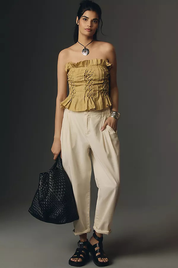 Rolled-Hem Chino Pants | Anthropologie (US)