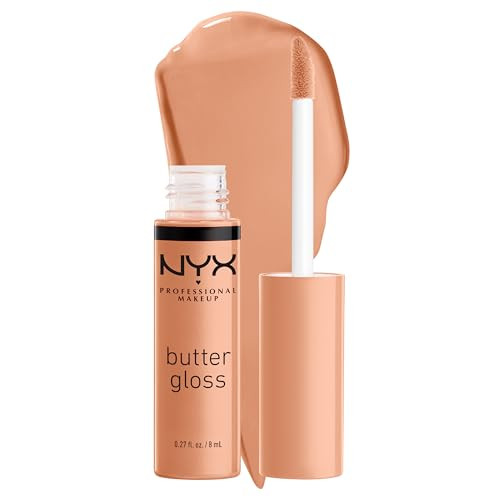 NYX PROFESSIONAL MAKEUP Butter Gloss, Non-Sticky Lip Gloss - Fortune Cookie (True Nude) | Amazon (US)