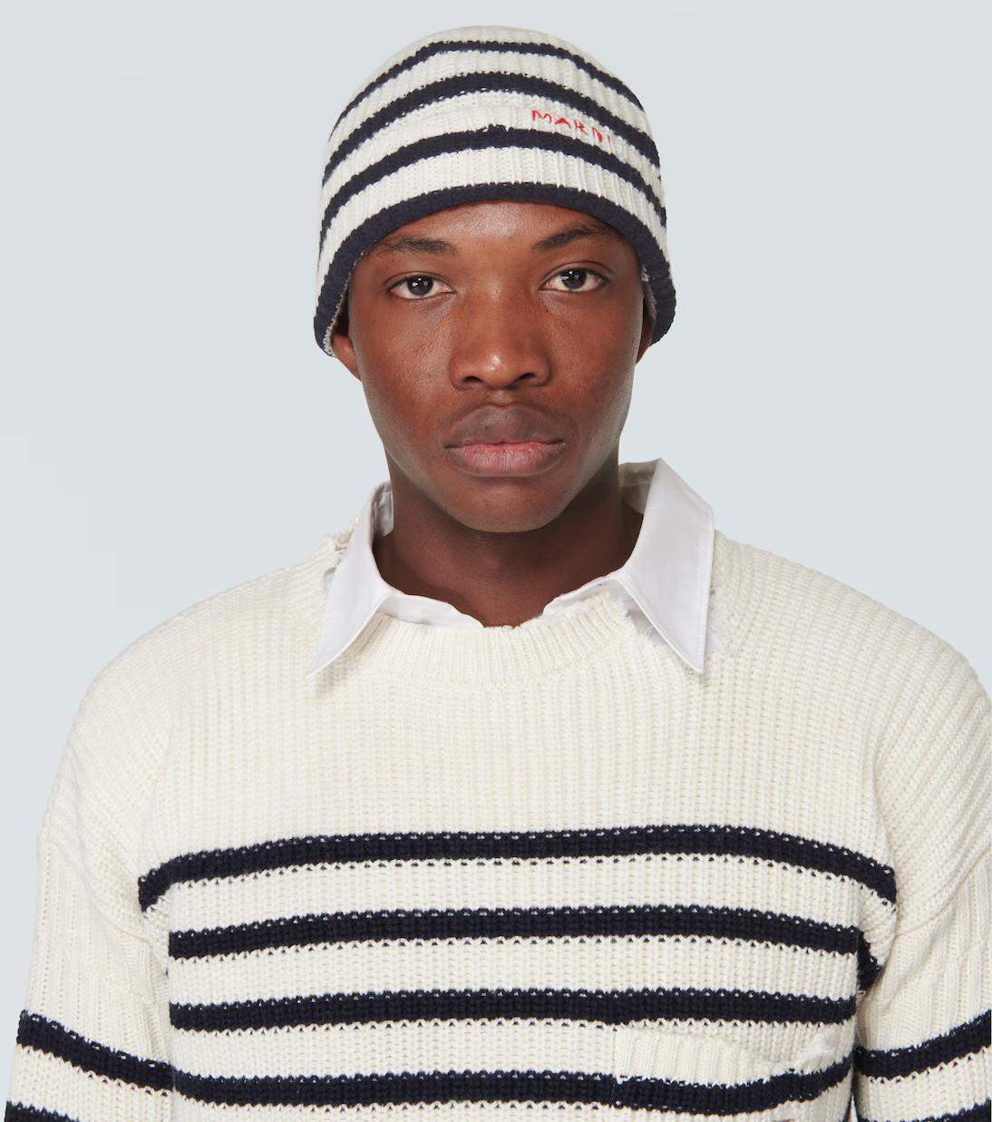 Striped virgin wool beanie | Mytheresa (INTL)
