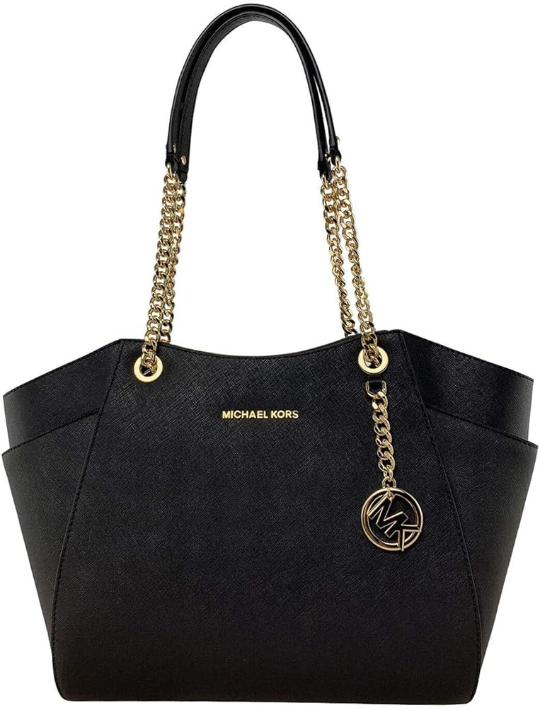 Michael Kors Jet Set Large Signature Logo Shoulder Bag | Amazon (US)