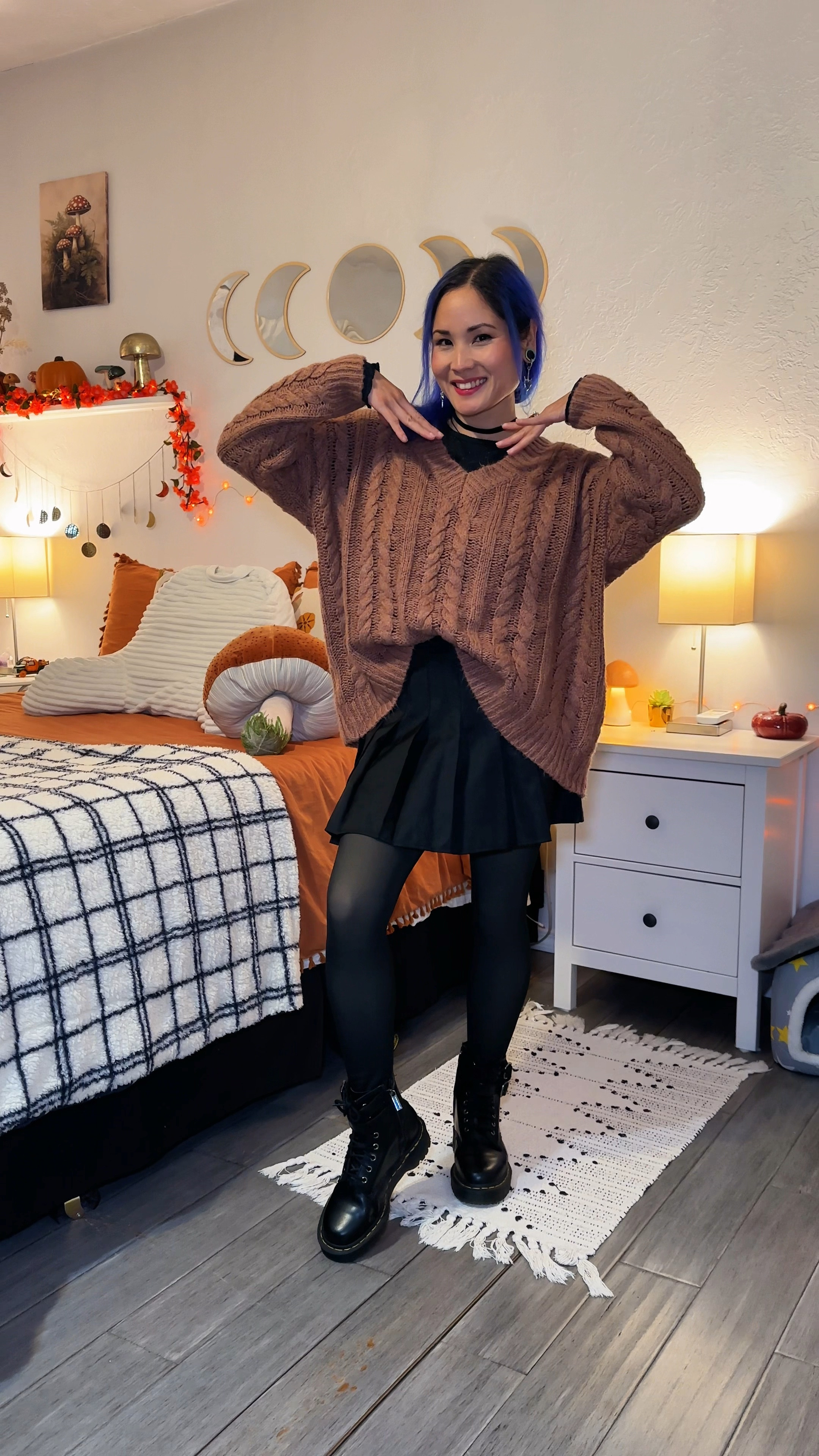 POV: You can finally wear your mini skirts in the colder months ✨🍂 fleece lined tights! 

#LTKStyleTip #LTKSeasonal #LTKHoliday