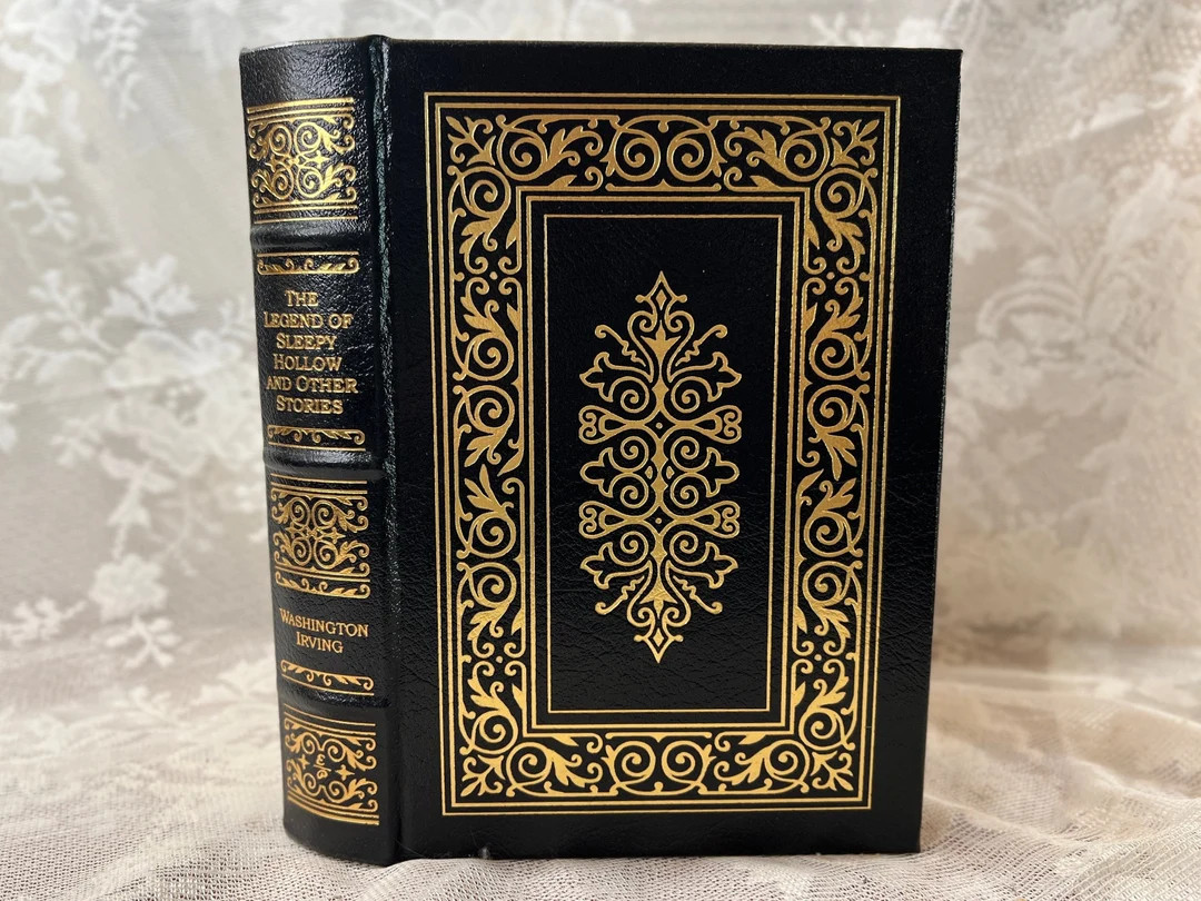 Legend of Sleepy Hollow and Other Stories by Washington Irving, Vintage Easton Press Leather Boun... | Etsy (US)
