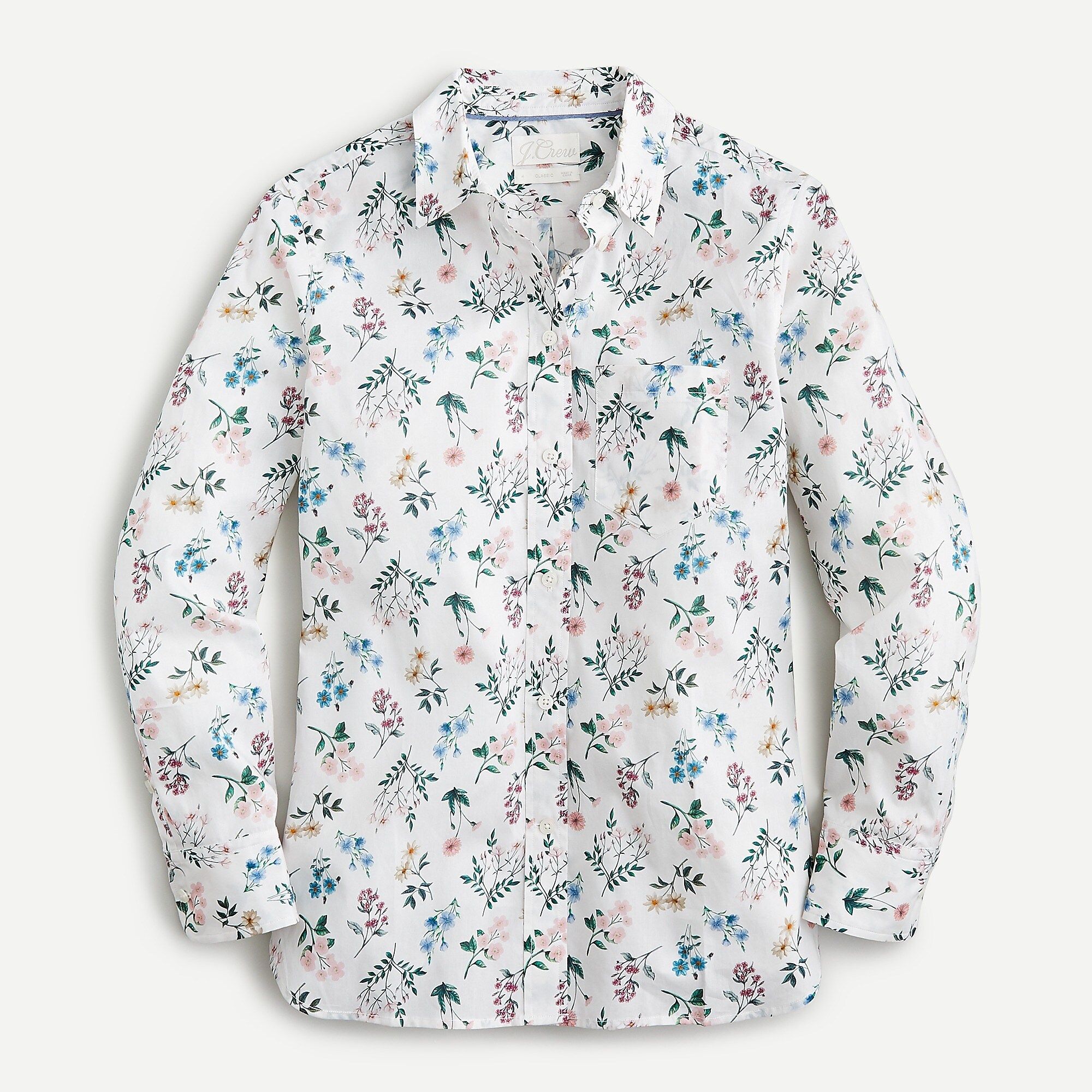 Classic-fit shirt in Liberty® Annelise floral | J.Crew US