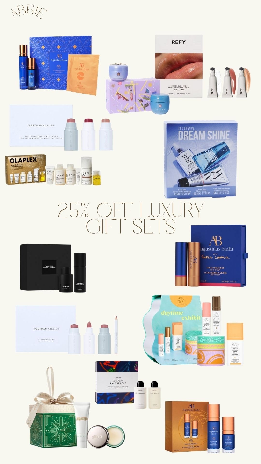 25% off luxury gift sets at space nk!!! 🤍

#LTKgiftguide #LTKCyberWeek #LTKbeauty