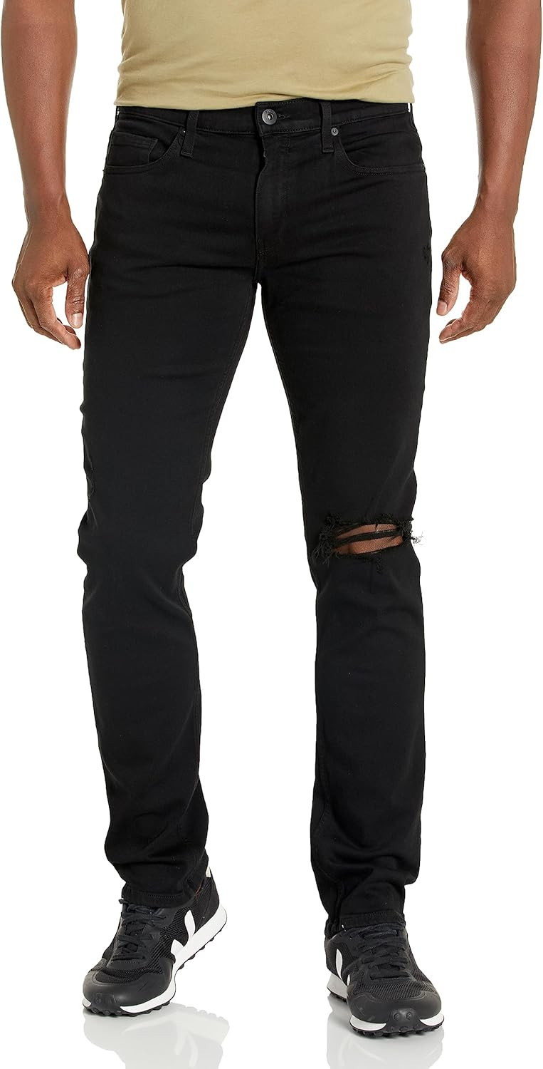 PAIGE Men's Federal Transcend Slim Straight Jeans | Amazon (US)