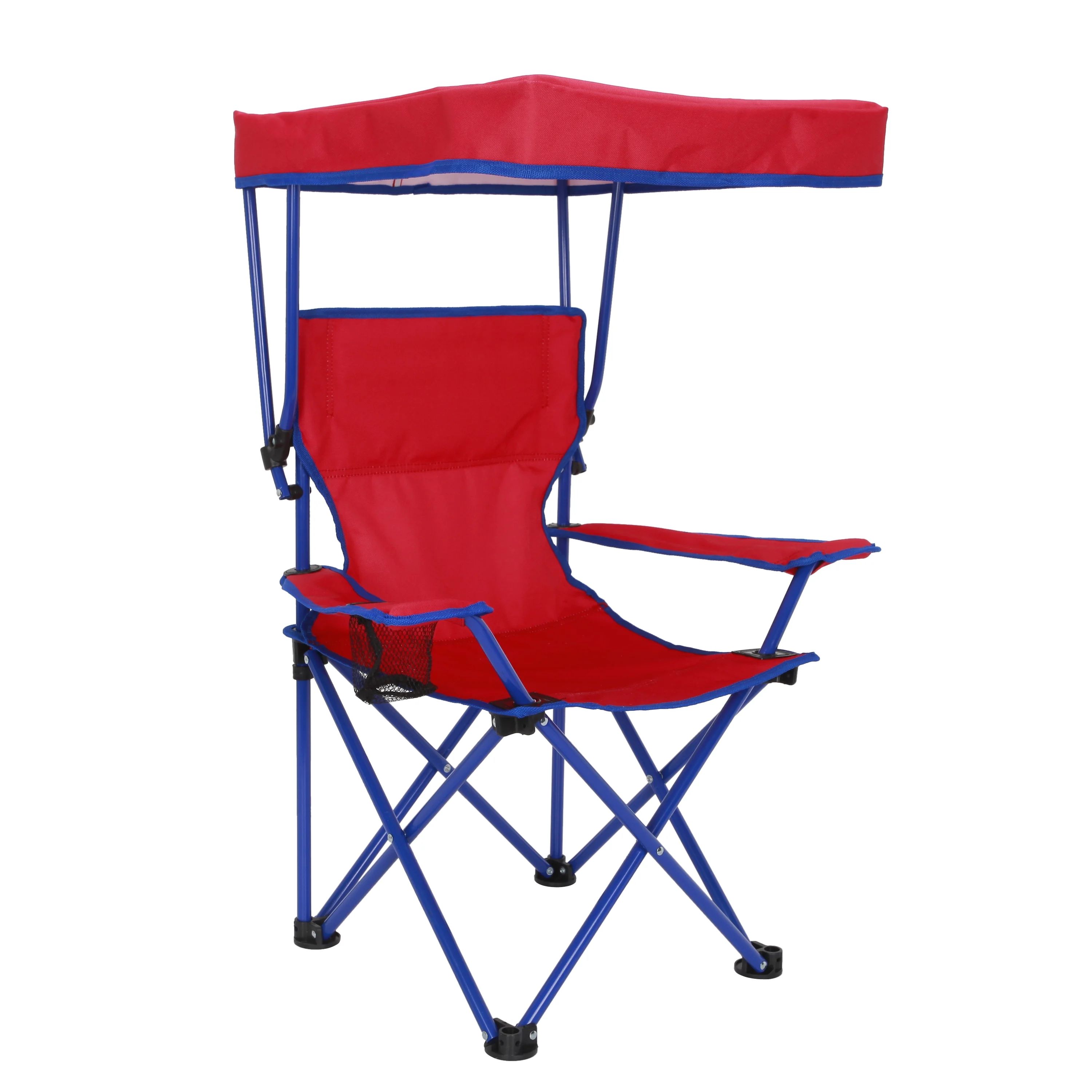 Ozark Trail Kids Canopy Chair with Safety Lock (125 lb. Capacity), Red/Blue | Walmart (US)