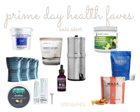 Prime day healthy favorites for everyone. Just the tip of the iceberg. 

#healthiswealth #primeday 

#LTKunder50 #LTKxPrimeDay #LTKFitness