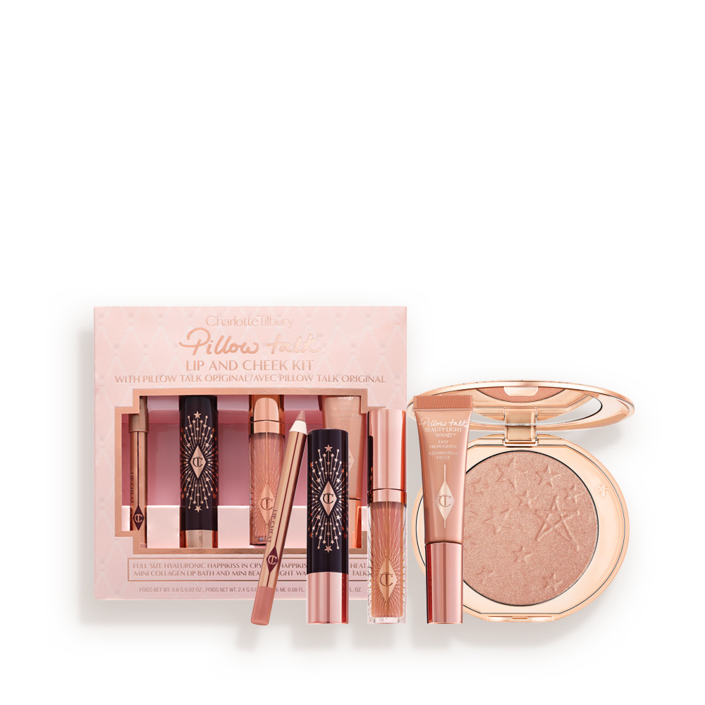 45% Off* Pillow Talk Lips, Cheeks + Hollywood Glow Kit | Charlotte Tilbury | Charlotte Tilbury (UK) 
