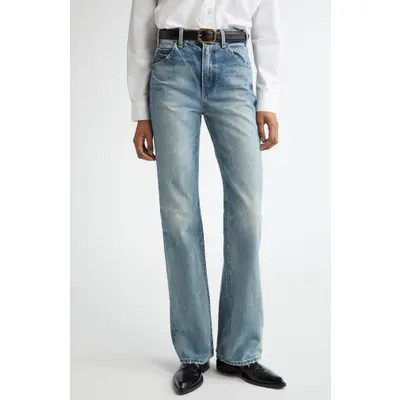 Nili Lotan Joan High Waist Jeans in Summer Wash at Nordstrom, Size 27 | Nordstrom