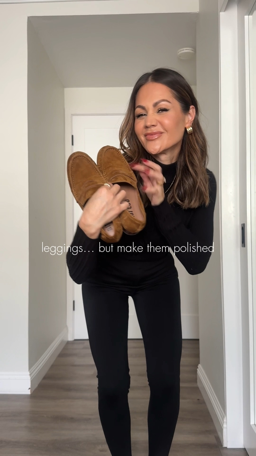 Proof that leggings can be polished. Classic and stirrup styles, styled five ways with structure, texture, and ease. These are the outfits that take you from day to night without overthinking it.
Wearing small in stirrup leggings and regular style leggings.  Both are incredibly comfortable and flattering 


#LTKgrwm #LTKU #LTKootd