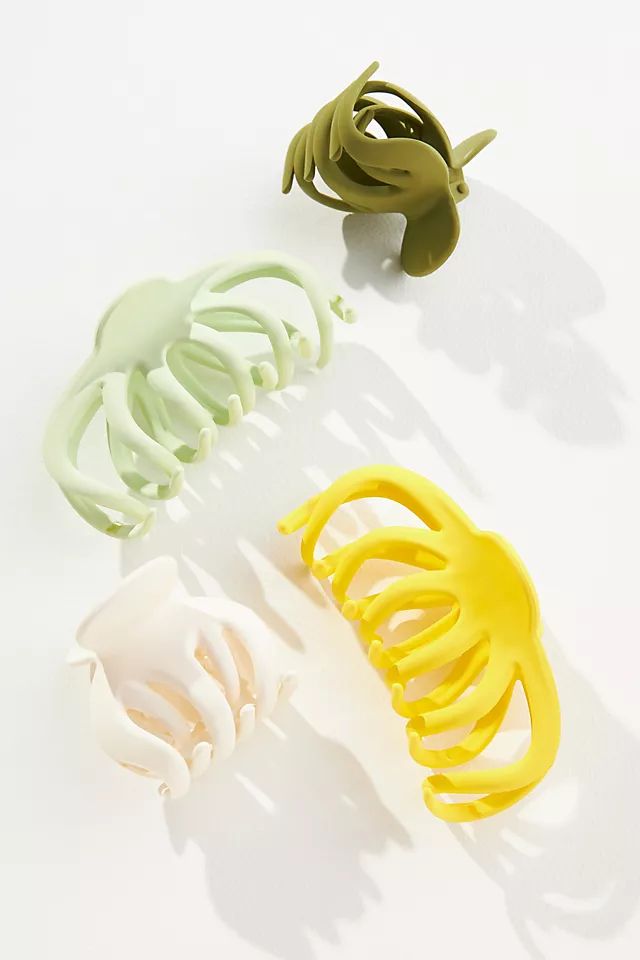 Set of Four Octopus Claw Clips | Anthropologie (US)