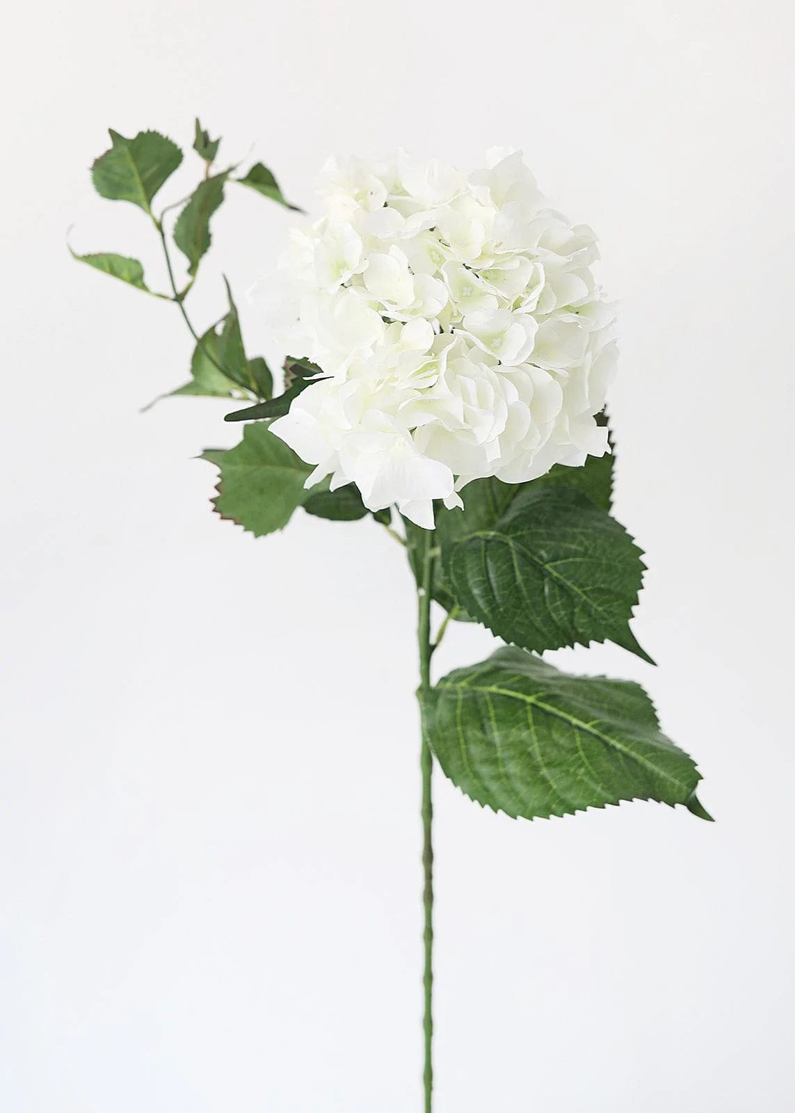 Cream White Fake Hydrangea Flower - 34" | Afloral (US)