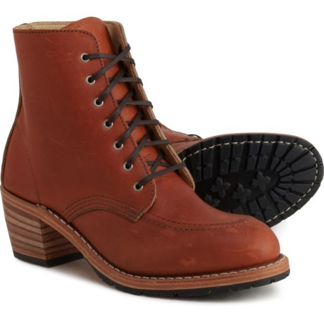 Red Wing Clara Lace Boots - 7.5”, Leather, Factory 2nds (For Women) | Sierra