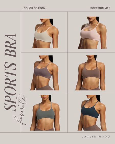 Amazon limited time deal on my favorite sports bra! Colors I like (and from the soft summer color season palette) are Mink, Woodrose, Plum Truffle, Coffee, Iron Grey and Blueberry 

#LTKsalealert #LTKfitness #LTKActive