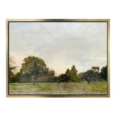 Quiet Place by  Irena Orlov Framed Canvas Wall Art | World Market