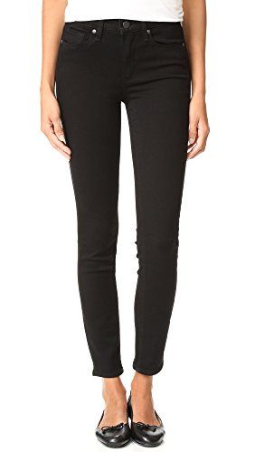 PAIGE Women's Transcend Hoxton Ankle Jeans, Black Shadow, 28 | Amazon (US)