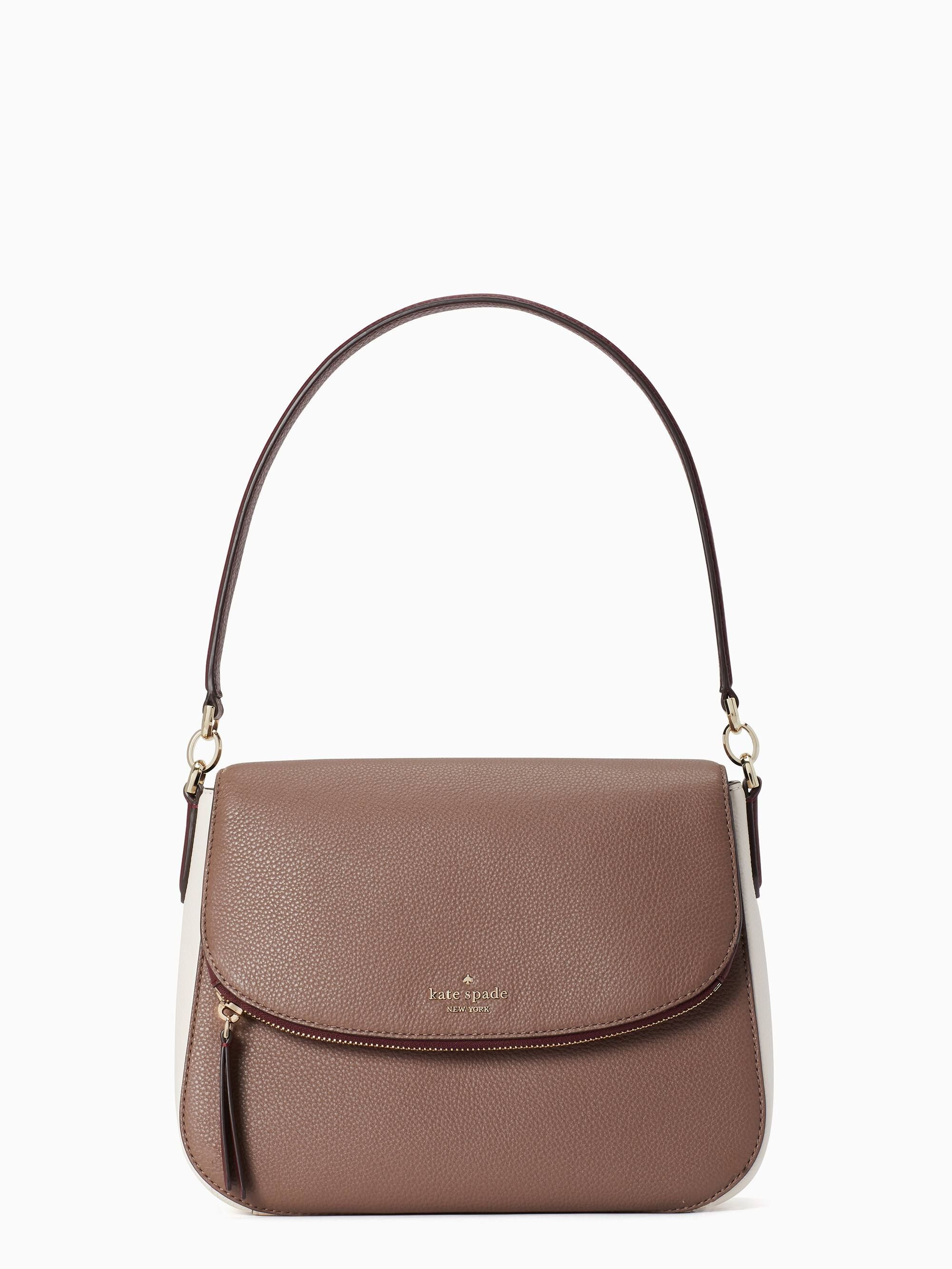 jackson colorblock medium flap shoulder bag | Kate Spade Outlet