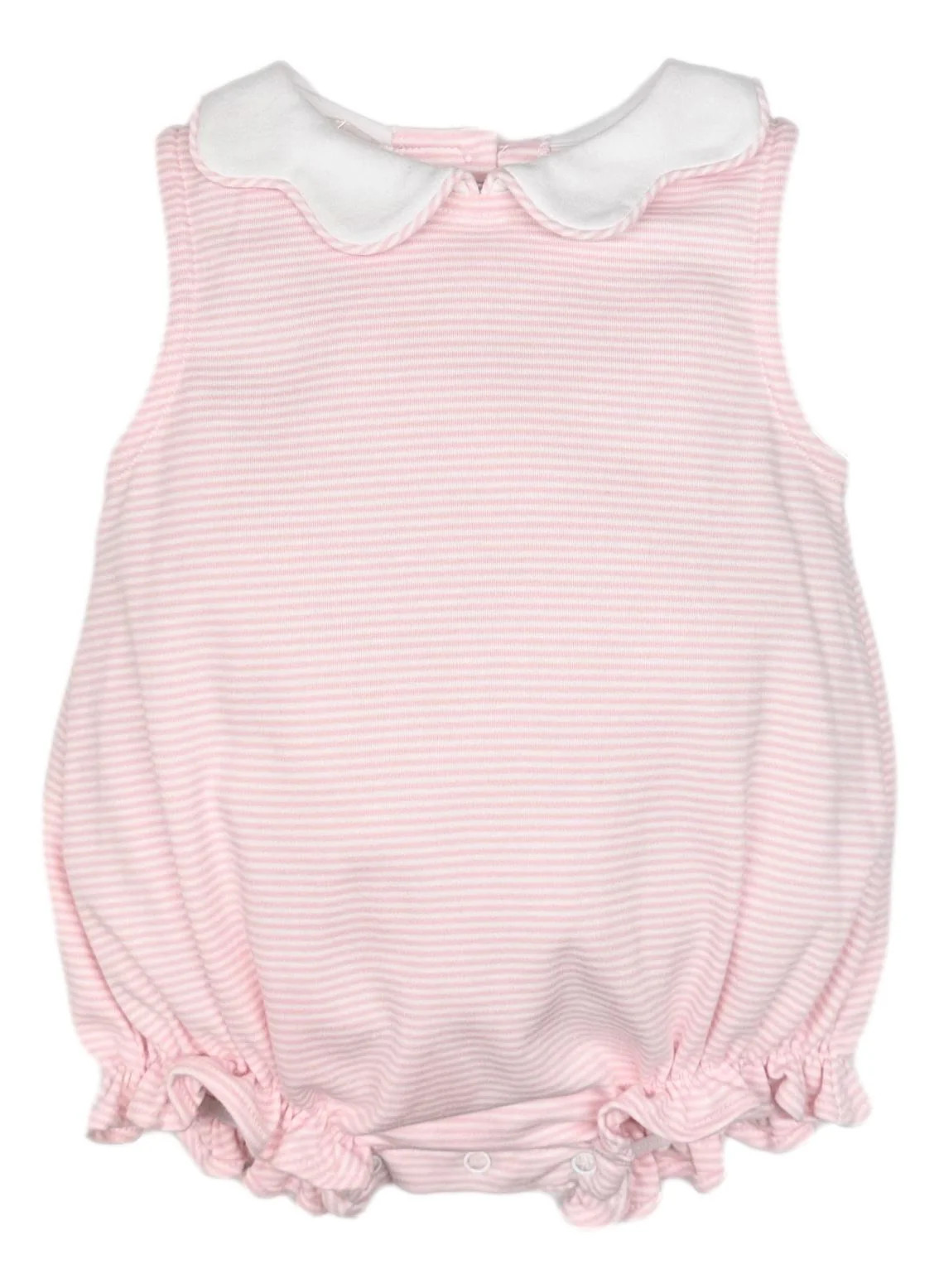 Bryar Sleeveless Knit Bubble - Light Pink Stripe | The Horseshoe Crab
