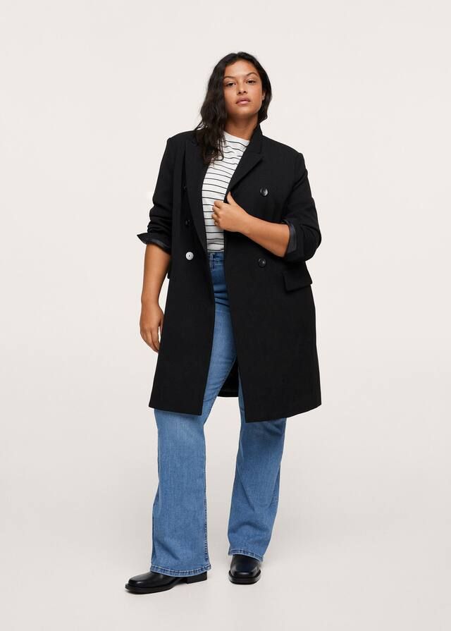 Double-breasted coat | MANGO (US)