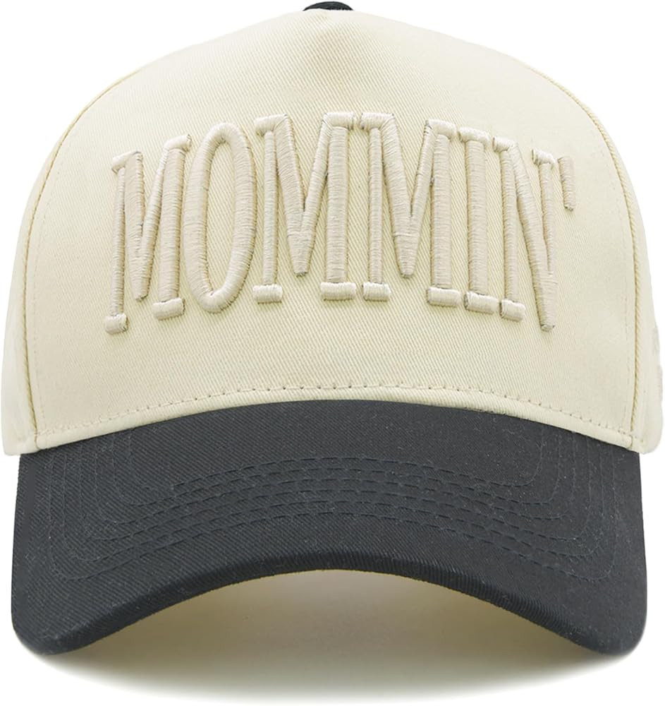 Mommin Hat for Women, Adjustable Embroidered Mom Baseball Cap, Mother's Day Birthday Gifts from D... | Amazon (US)