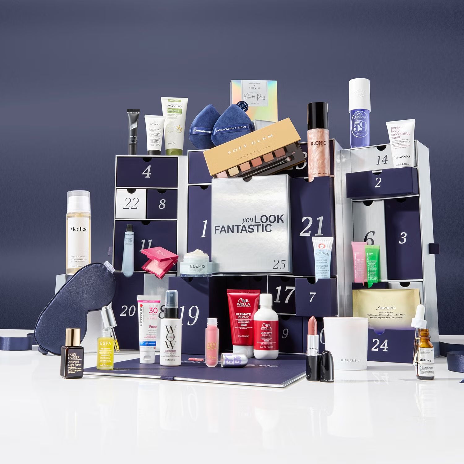 LOOKFANTASTIC Iconic Beauty Advent Calendar 2024 (worth over £565) | Look Fantastic (UK)