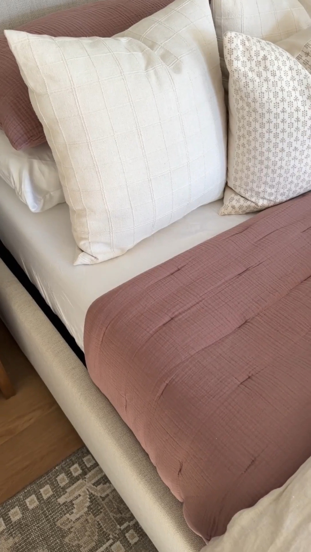 The easiest and prettiest spring bedding refresh! I love the pop of color for the spring season. Quince bedding is soft, organic, luxurious and very affordable! 

#LTKSaleAlert #LTKHome