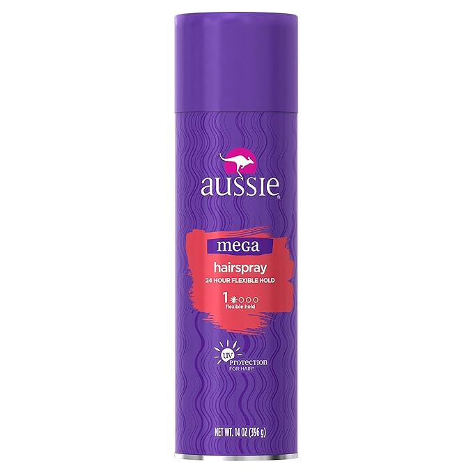 Aussie Mega Hair Spray, Flexible Hold, 14 oz | Amazon (US)