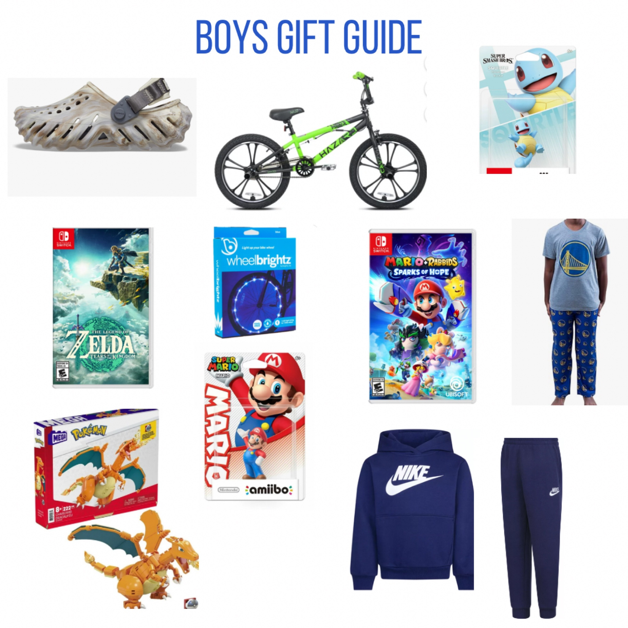 Here’s what I got my 10 year old son for Christmas! Everything will be linked in my stories and my LTK! #giftguide #giftsforboys #giftsforhim #10yearoldboys 

#LTKHoliday #LTKkids #LTKGiftGuide