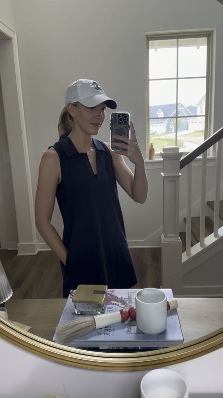 Wearing small in tennis polo dress  use my code MEREDITH20 for a discount on @fahertybrand. Great stuff for Father’s Day too! 

#LTKFind #LTKunder100 #LTKGiftGuide