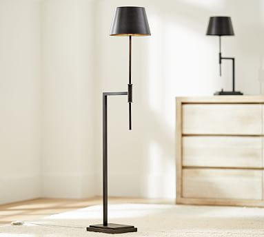 Atticus Metal Task Floor Lamp | Pottery Barn (US)