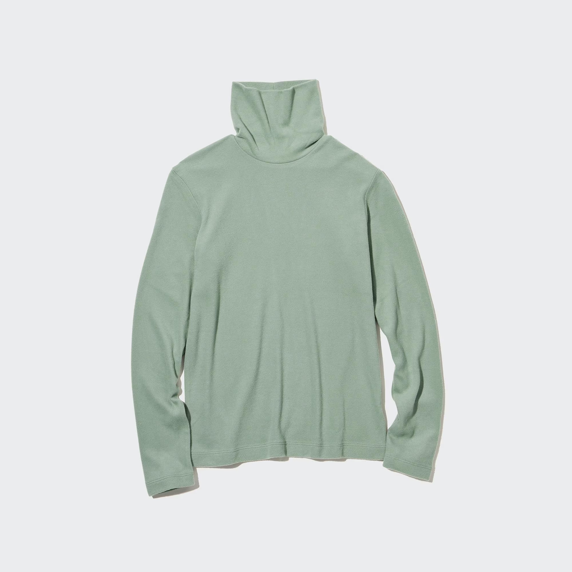 HEATTECH Fleece Turtleneck Long-Sleeve T-Shirt | UNIQLO (US)