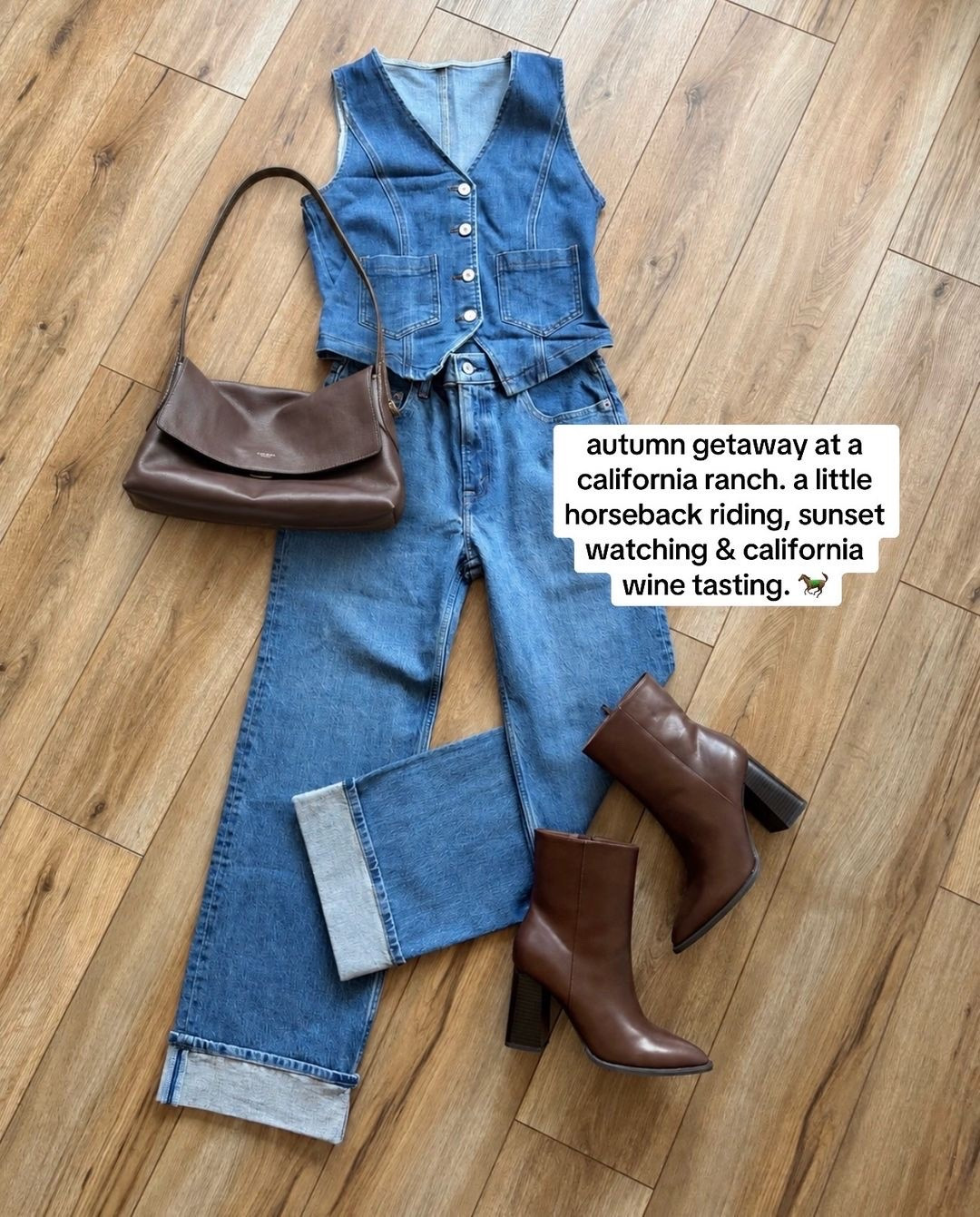 shania twain fall aesthetic. all denim outfit. denim vest.

#LTKSeasonal #LTKstorytime #LTKSaleAlert