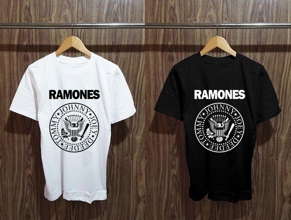 Ramones Logo Natural T Shirt, Ramones Shirt Best Seller Size Unisex Adult | Etsy (US)