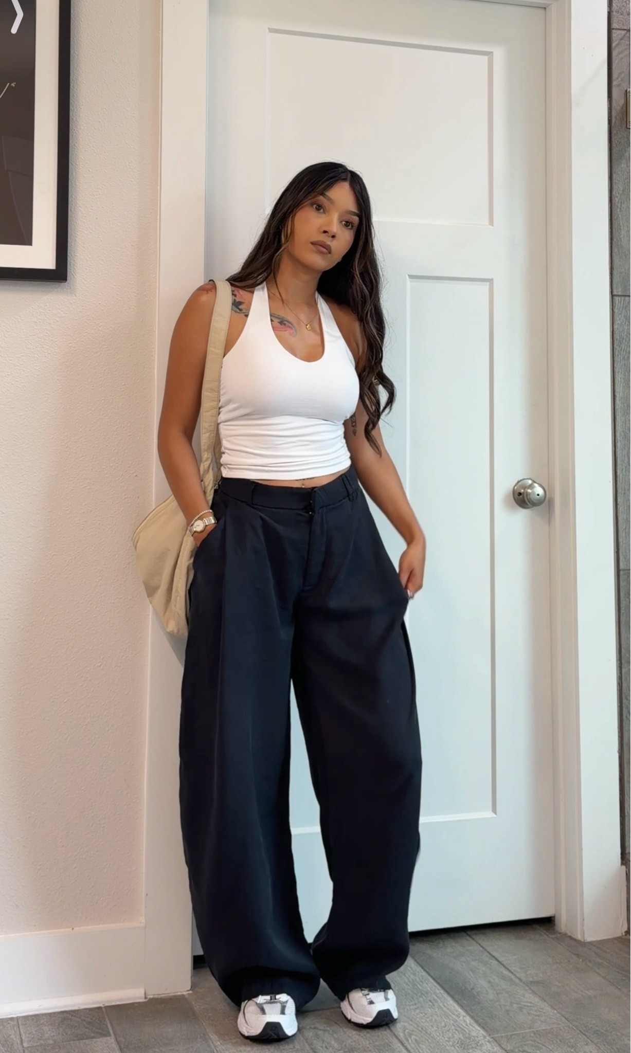 Top XS, Bottoms XS.

#LTKootd #LTKmomlife #LTKPetite