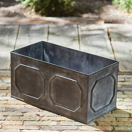 Frame Galvanized Trough Planter | Terrain