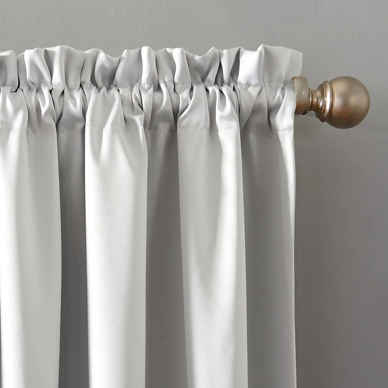 Sun Zero Oslo Theater Grade Extreme 100% Blackout Rod Pocket Curtain Panel | Wayfair North America